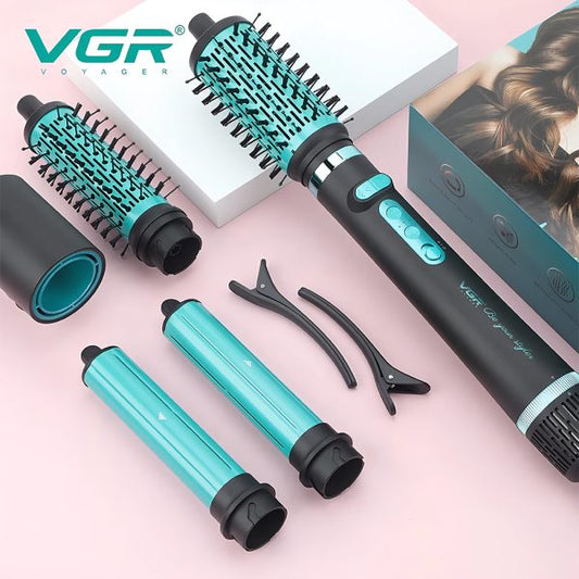 Фен-стайлер VGR 5 в 1 V-475 , Professional, 5 насадок, 1400 Вт, зелений