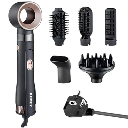 Фен для волосся KEMEY 6 в 1 CFJ-KM-9205